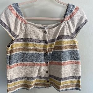Madewell top - cropped